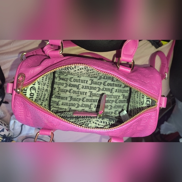 Juicy Couture Hot Pink Purse - Picture 5 of 9